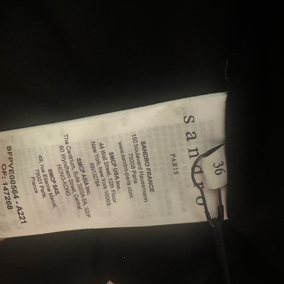 Sandro Tweed Crop Top - Picture 9 of 10